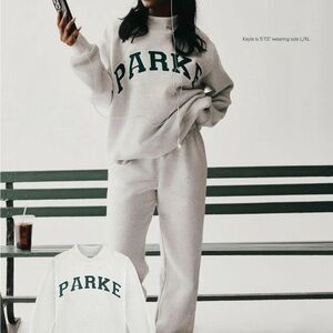 PARKE Gray Women's Sweatshirt